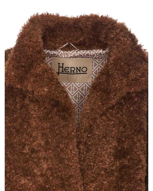 Cappotto di Herno in Brown