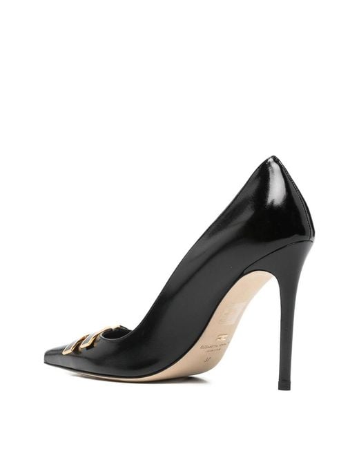 Elisabetta Franchi Black Sandals