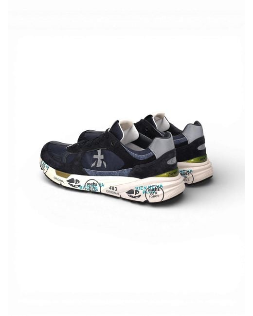 Premiata Blue Sneakers for men