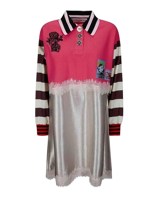 Chopova Lowena Pink Polo Dress