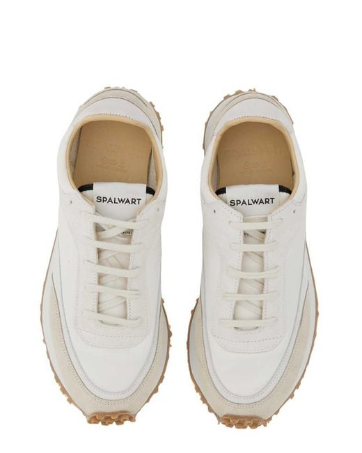 Spalwart White Tempo Sneakers
