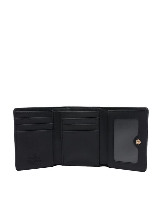 Vivienne Westwood Black Small Frame Wallet