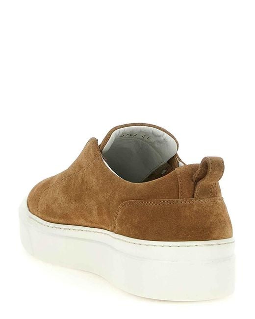 Kiton Brown Sneakers for men
