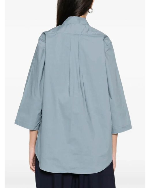 Sofie D'Hoore Blue 3/4 Sleeve Shirt