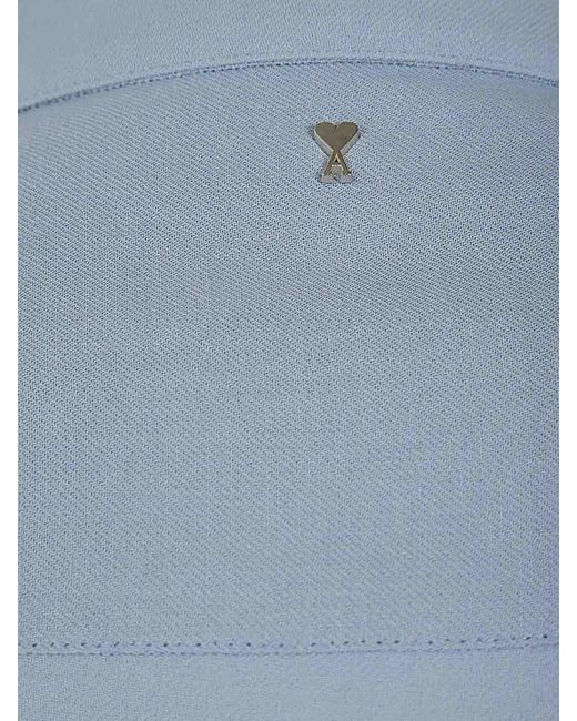AMI Blue Classic Shirt for men