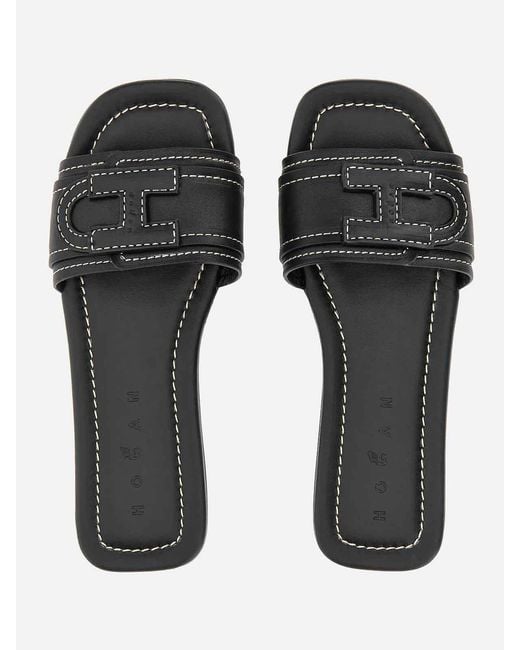 Hogan Black H685 Slipper H