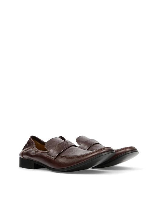 MM6 by Maison Margiela Brown Mocassin