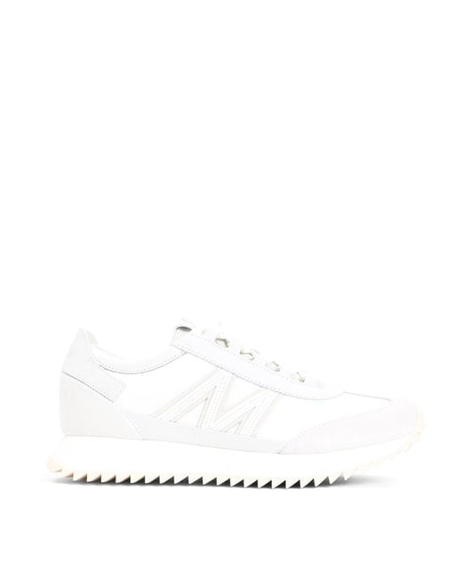 Moncler White Pacey2 Sneakers for men