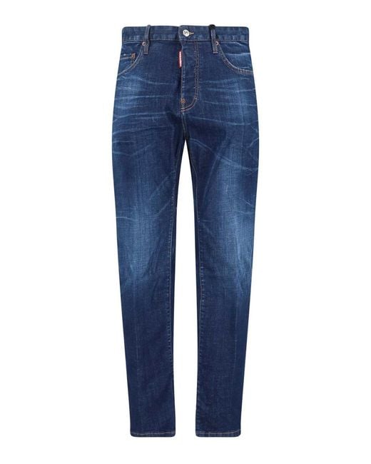 DSquared² Blue Jeans Logo for men