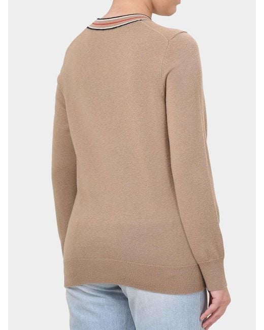 Burberry Natural Sweaters