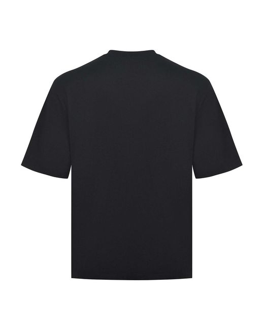 DSquared² Black T-Shirt Made Of Cotton for men