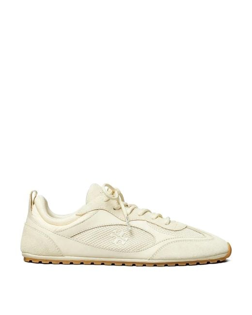 Tory Burch White Field Sneaker Light Cream