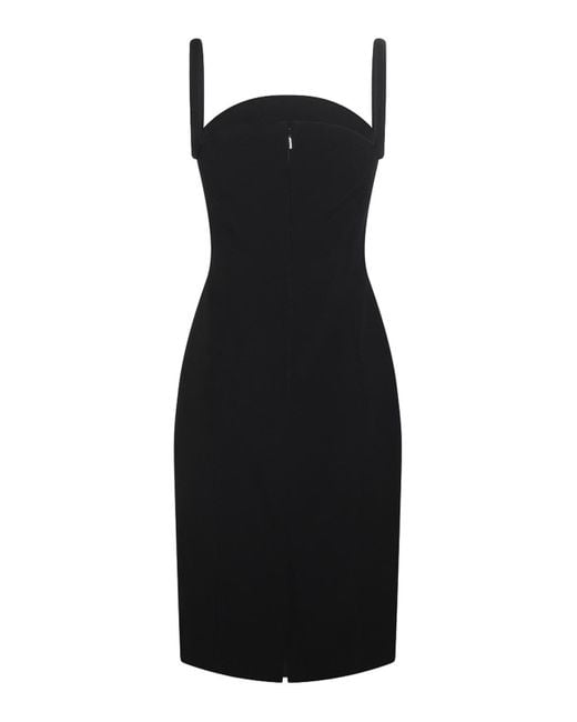 Versace Black Sleeveless Dress