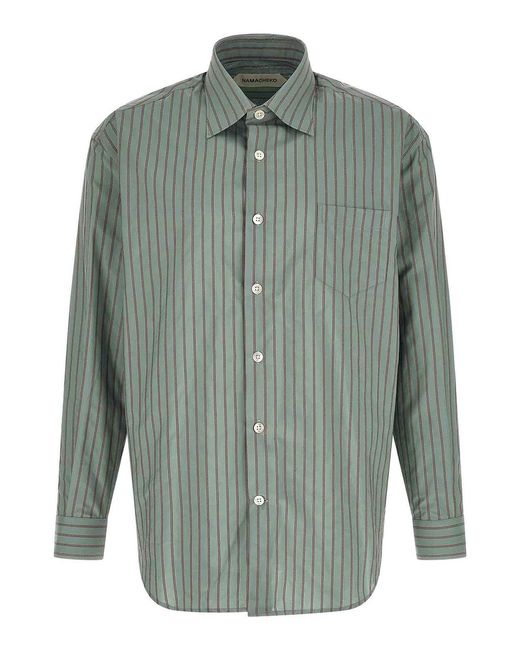 NAMACHEKO Green Colt Shirt for men