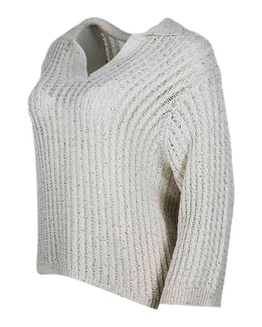 Antonelli Gray Sweater