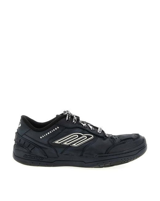 Balenciaga Black Hamptons Worn-Out Sneakers for men