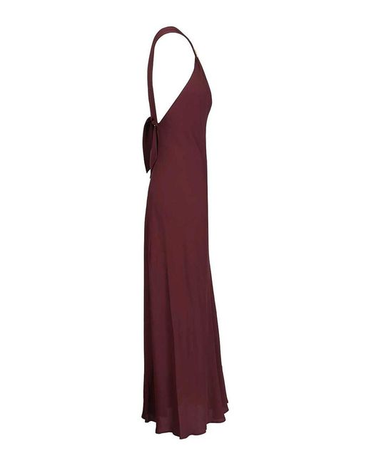 Forte_forte Purple Crepe Dresses