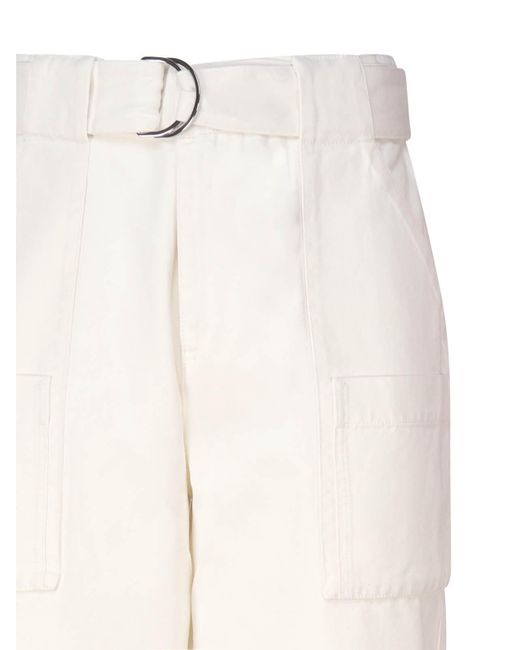 J.W. Anderson White Cargo With Belt for men