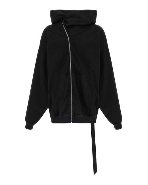 Rick Owens Black Mountain Hun Hoodie for men