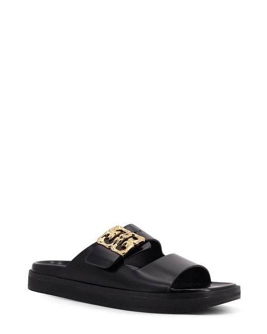 Givenchy Black Slides 4G Liquid Dad