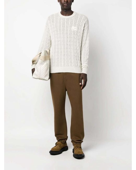 Etro White Sweater for men