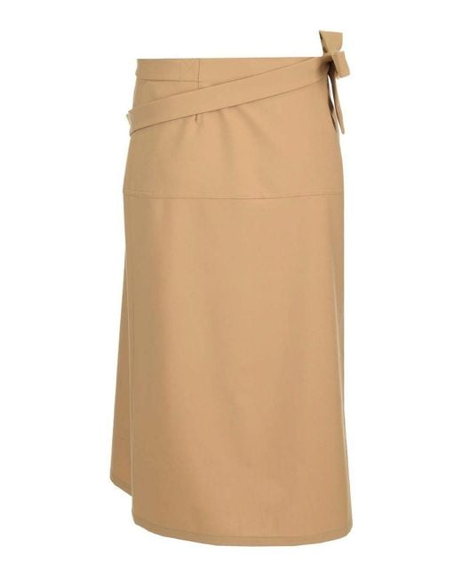 Marni Natural Wrap Skirt