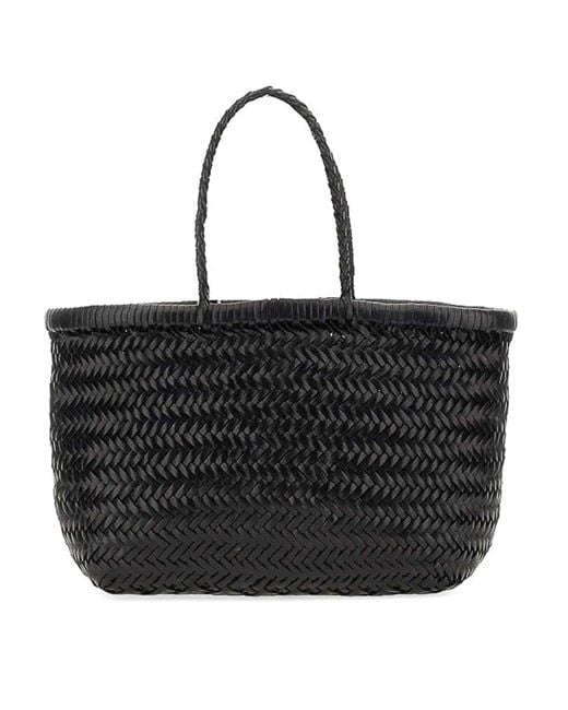 Borsa Gora Mini Flat di Dragon Diffusion in Black