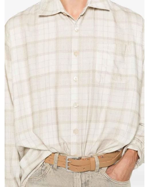 Our Legacy White Borrowed Shirt for men