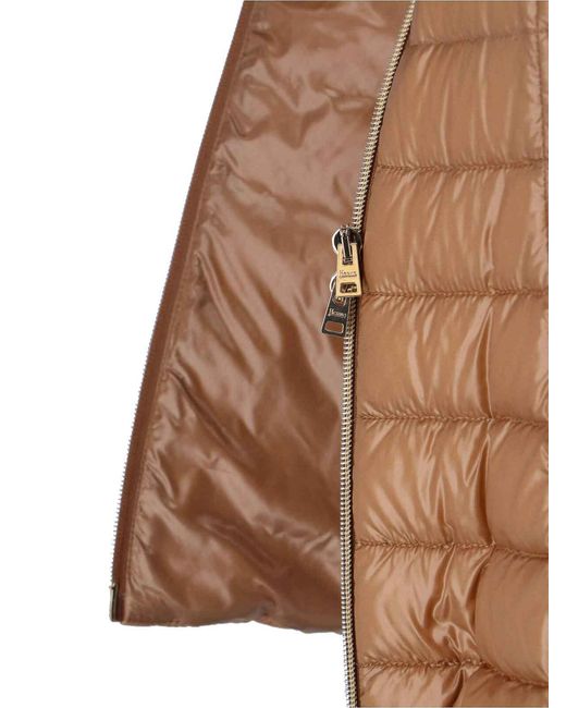 Herno Brown Padded Down Jacket