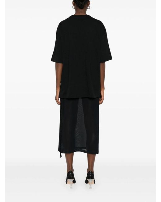 Ann Demeulemeester Black T-Shirt