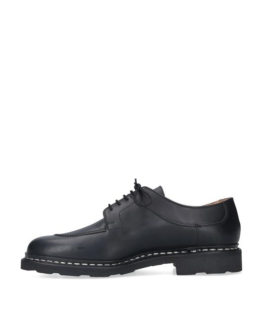 Paraboot Black Derby Shoes for men