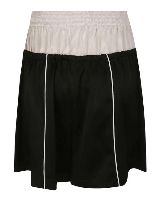 Ssheena Black Sports Shorts