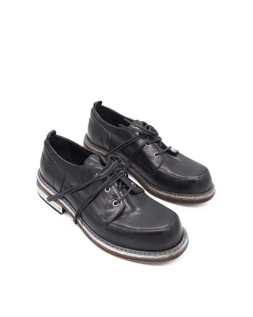 Bikkembergs Black Met Hole Derby for men