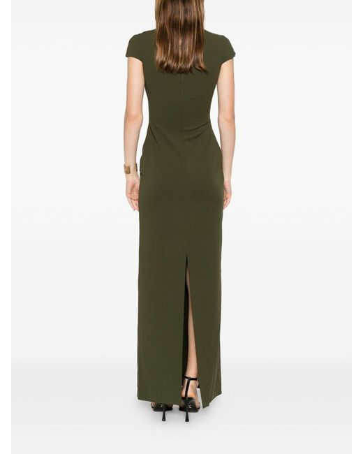 Solace London Women's Green Lang Maxi Dress