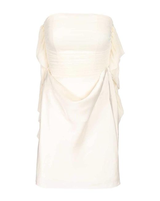 ROTATE BIRGER CHRISTENSEN White Mini Dress