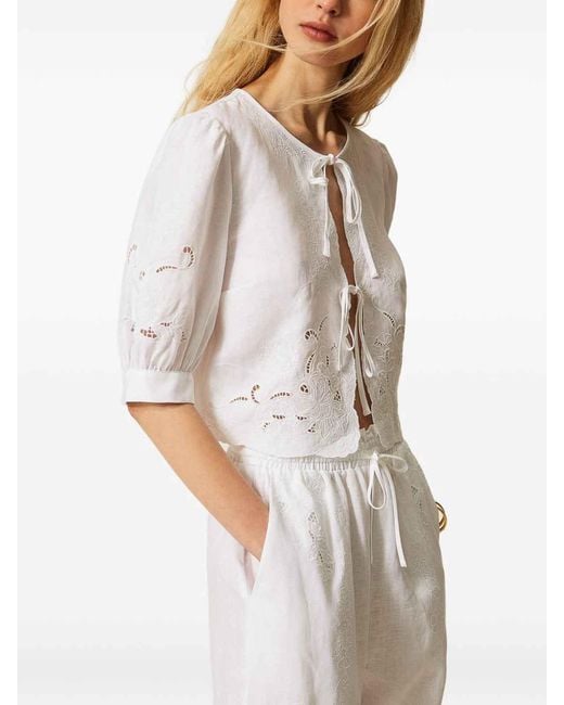 Twinset White Jacket