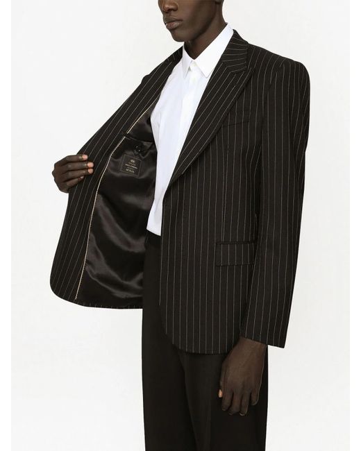 Dolce & Gabbana Black Blazers for men