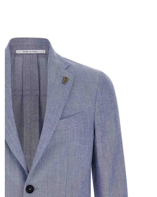 Pal Zileri Blue Brera Blazer for men