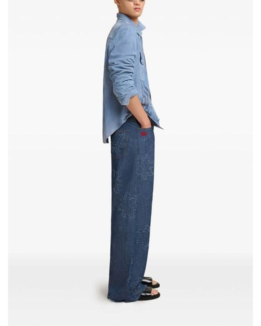 Marni Blue Shirts for men