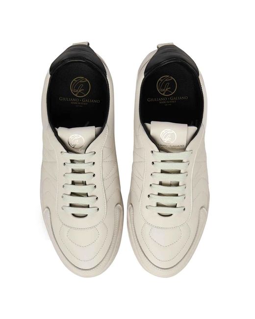 Giuliano Galiano White Dynasty Sneakers for men