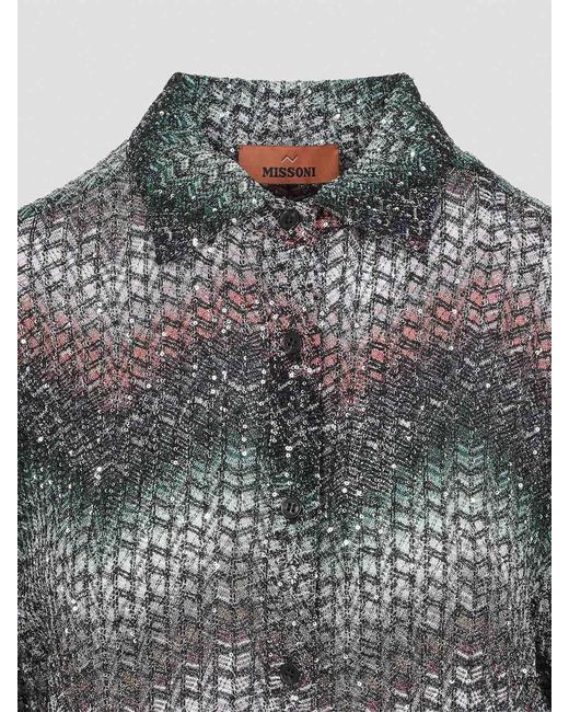 Missoni Gray Caperdoni Shirt