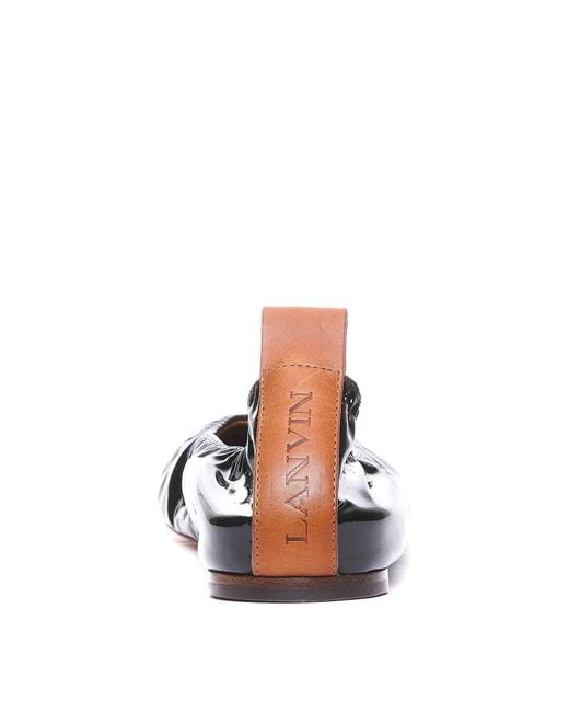 Lanvin White Ballerinas