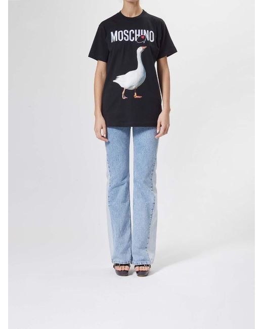 Moschino Black Tshirt Ooc Luisa