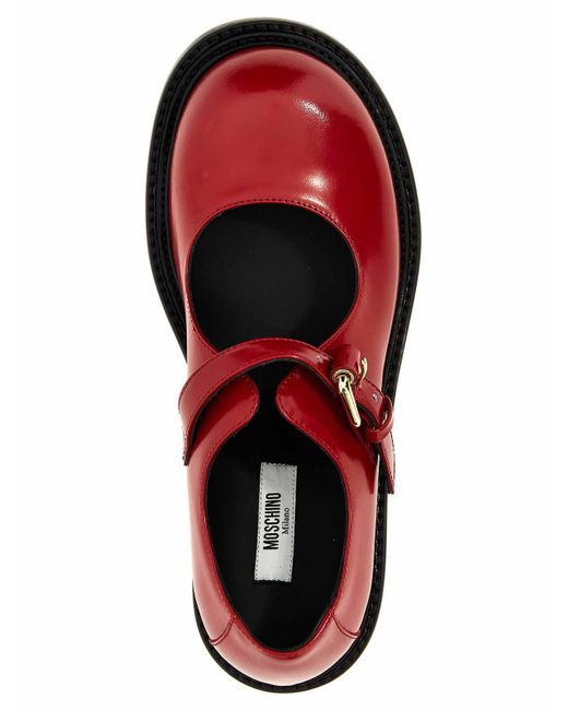 Moschino Red Mary Jane