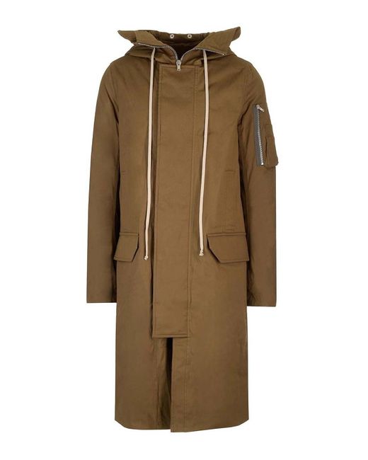 Rick Owens Natural Parkas for men