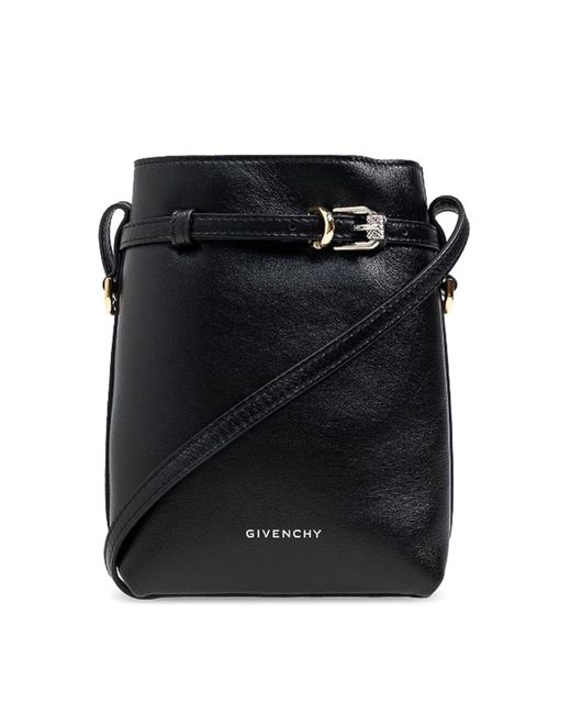 Givenchy Black Shoulder Bag With Belt