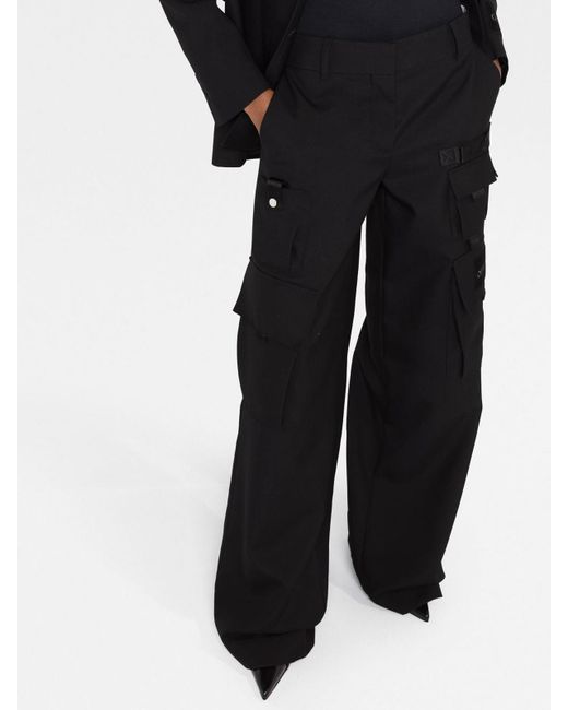 Off-White c/o Virgil Abloh Black Trousers