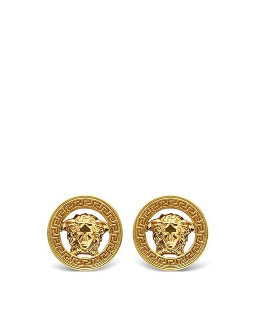 Versace Metallic Earrings