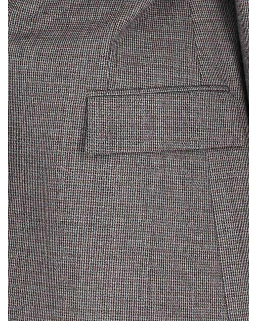 Stella McCartney Gray Blazer Monopetto