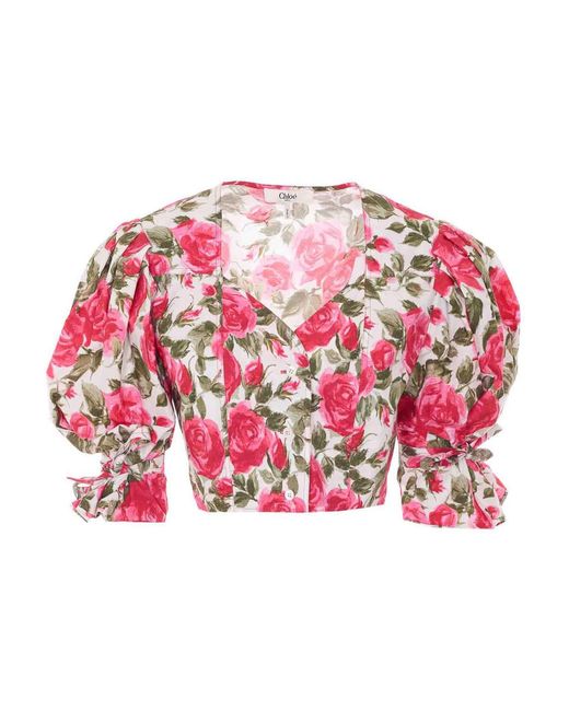 Chloé Red Top